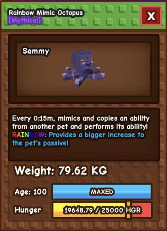 mimic huge rainbow 15s